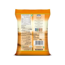 Daawat Rozana Super Basmati Rice 5Kg| For Everyday Consumption| Cooked Grain Upto 13mm*| Naturally Aged