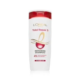 L'Oreal Paris Shampoo, For Damaged and Weak Hair, With Pro-Keratin + Ceramide, Total Repair 5, 340ml
