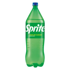 Sprite Lemon-Lime Flavoured Cold Drink | Refreshing Taste | Clear Soft Drink with No Added Colours | Recyclable PET Bottle, 2 L