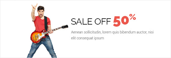 Sale off 50%