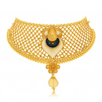 Gold plated jewelry set