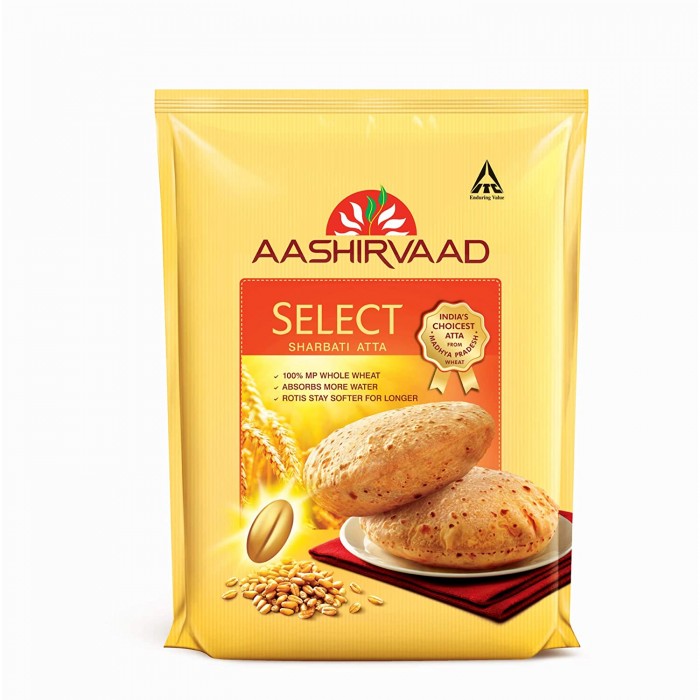 Aashirvaad Select Premium Sharbati Atta, 10kg
