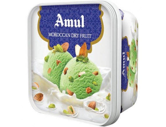 Amul real ice cream moroccan dry fruit