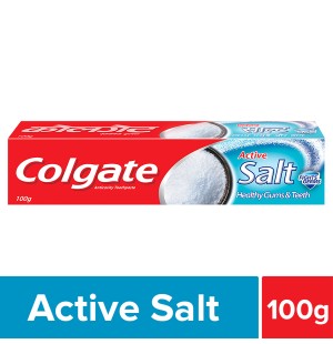 Colgate toothpaste active salt