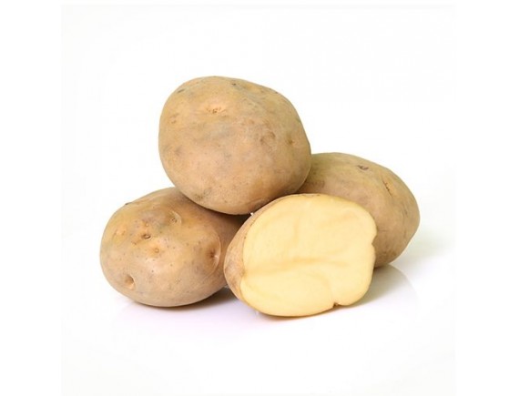 Fresh potato organically grown