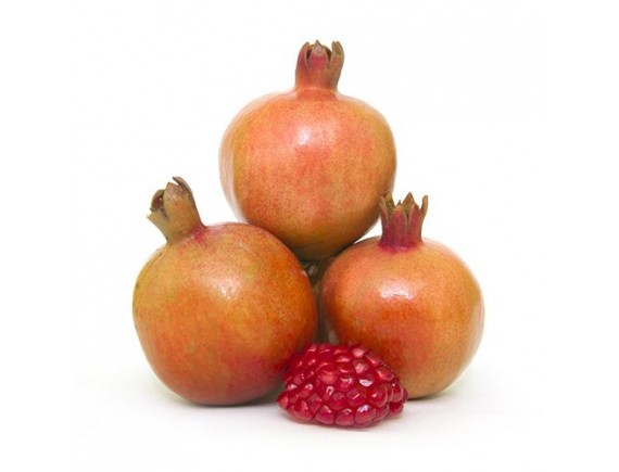 Fresh pomegranate organically grown